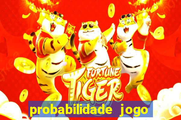 probabilidade jogo de futebol